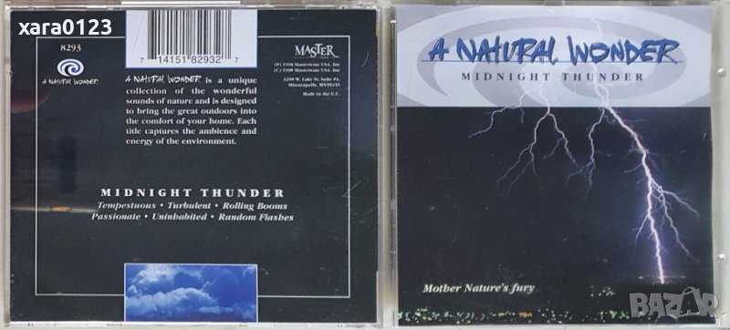 A Natural Wonder - Midnight Thunder - Mother Nature's Fury, снимка 1
