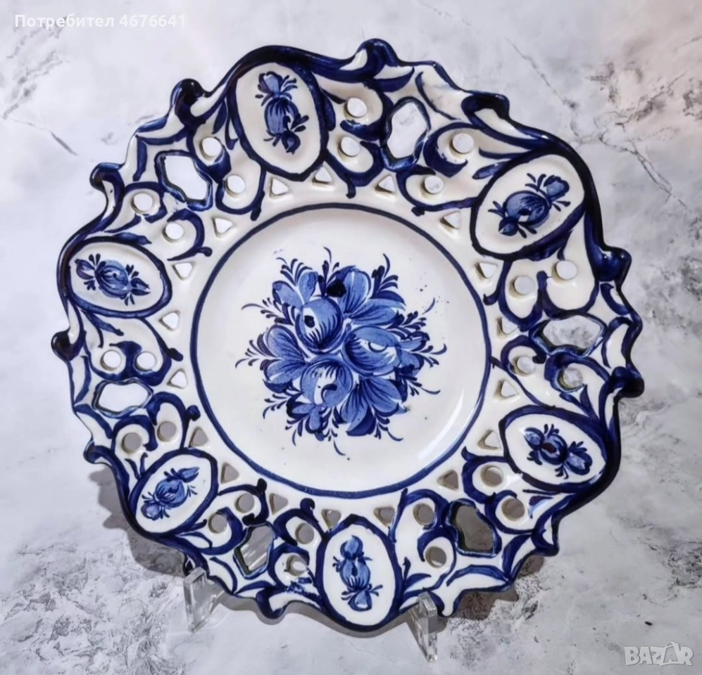 Керамична чиния, снимка 1