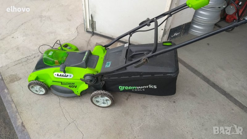 Косачка акумулаторна Green Works 25157, снимка 1