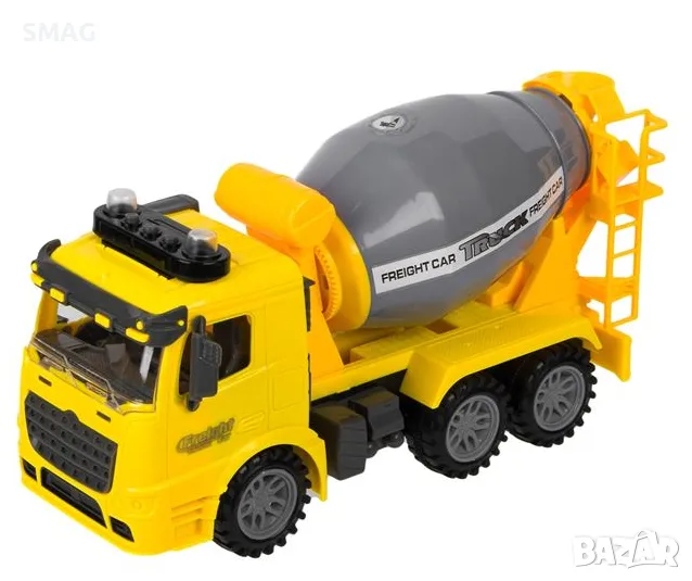 Бетонобъркачка - строителнo превознo средствo със звук и светлини S_1175603, снимка 1