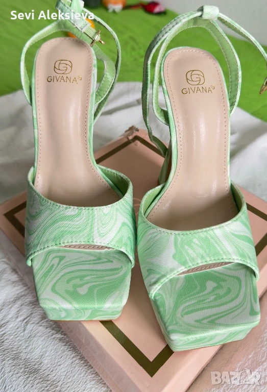 Дамски обувки на ток , снимка 1