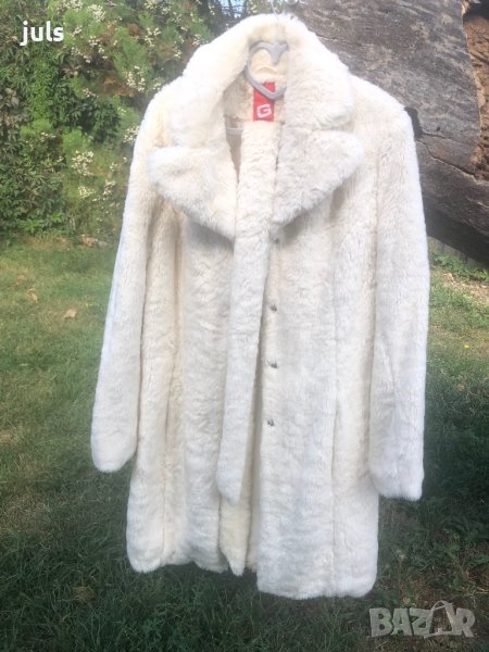 Бяло дамско палто GILL, снимка 1