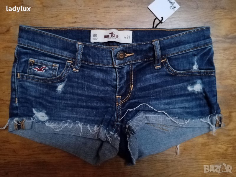 Hollister, Дънкови къси панталонки, Размер S. Код 1456, снимка 1