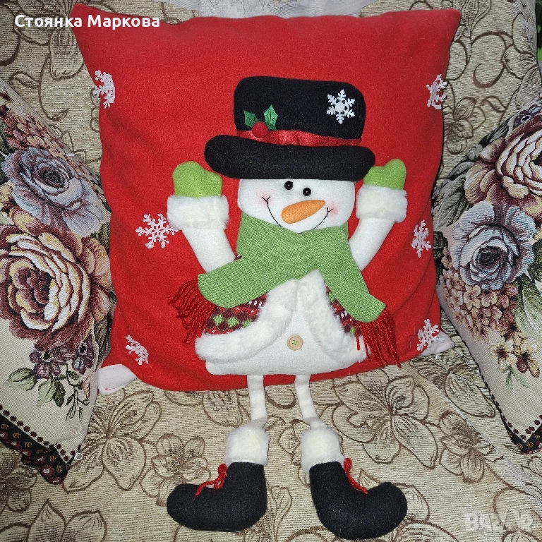 Нова Коледна възглавница, снимка 1