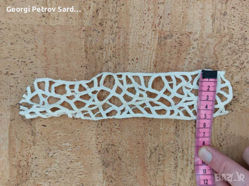 Памучна дантела 5 см., снимка 1