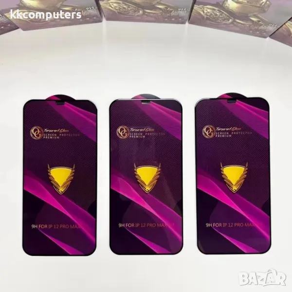 Golden Armor Стъклен screen protector за iPhone 12 PRO MAX 6.7 Баркод : 455793, снимка 1