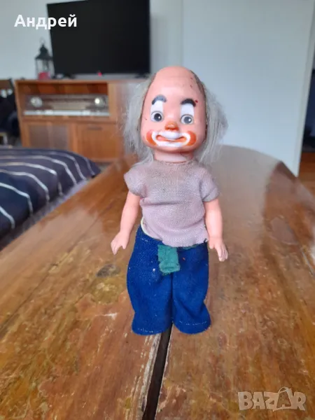 Стара кукла,клоун #25, снимка 1