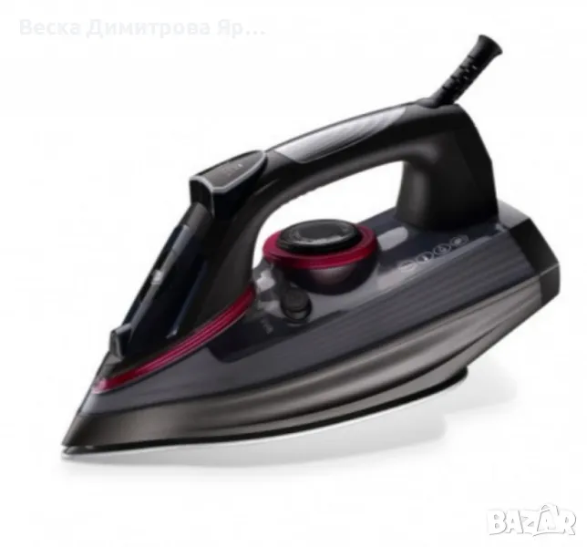 Ютия Voltz OV51050D, 2600W, 300мл., Черен, 2 ГОДИНИ ГАРАНЦИЯ, снимка 1