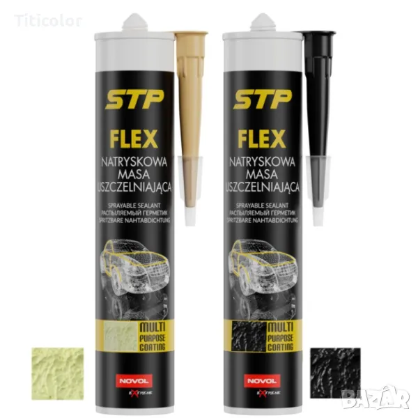 NOVOL STP FLEX - Хибриден STP уплътнител 290мл черен, снимка 1