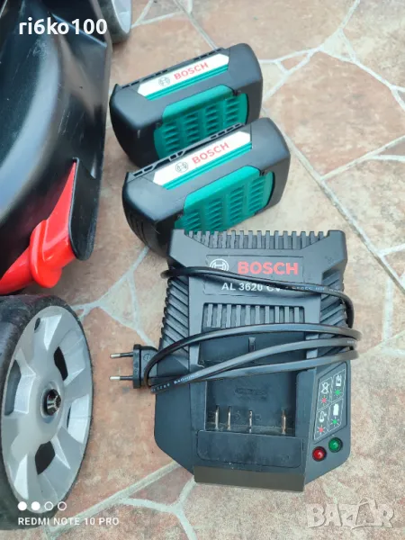 Акумулаторна косачка Бош , снимка 1