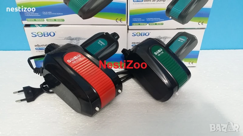 Компресори за аквариуми-С ДВОЕН ШУМОИЗОЛАЦИОНЕН КОРПУС, снимка 1