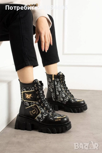 Висок клас дамски боти, снимка 1