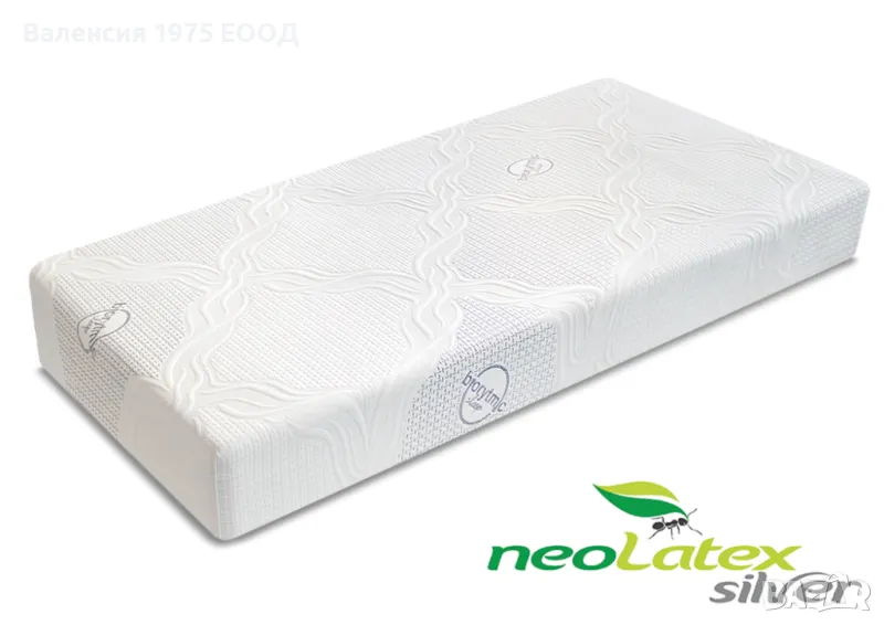 Двулицев матрак NEOLATEX silver, снимка 1