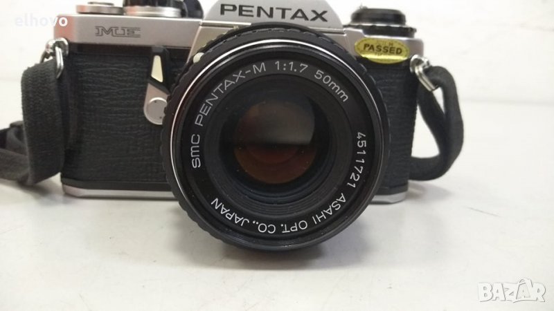 Фотоапарат Pentax ME с обектив SMC PENTAX-M 1:1.7 50mm, снимка 1