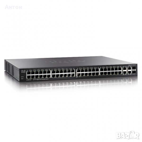 Cisco SG 300-52P 52-port Gigabit PoE+ Managed Switch, снимка 1