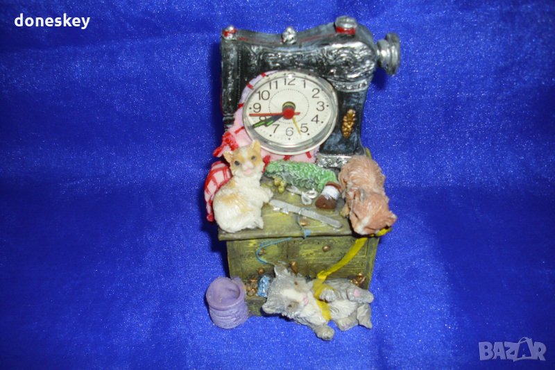 Керамичен часовник-шевна машина, снимка 1
