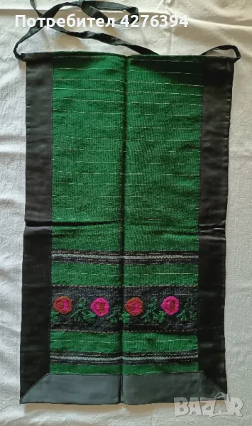 Ръчно тъкана, ръчно бродирана престилка от национална носия. , снимка 1