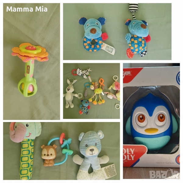 Лот бебешки играчки, дрънкалки 0+, снимка 1