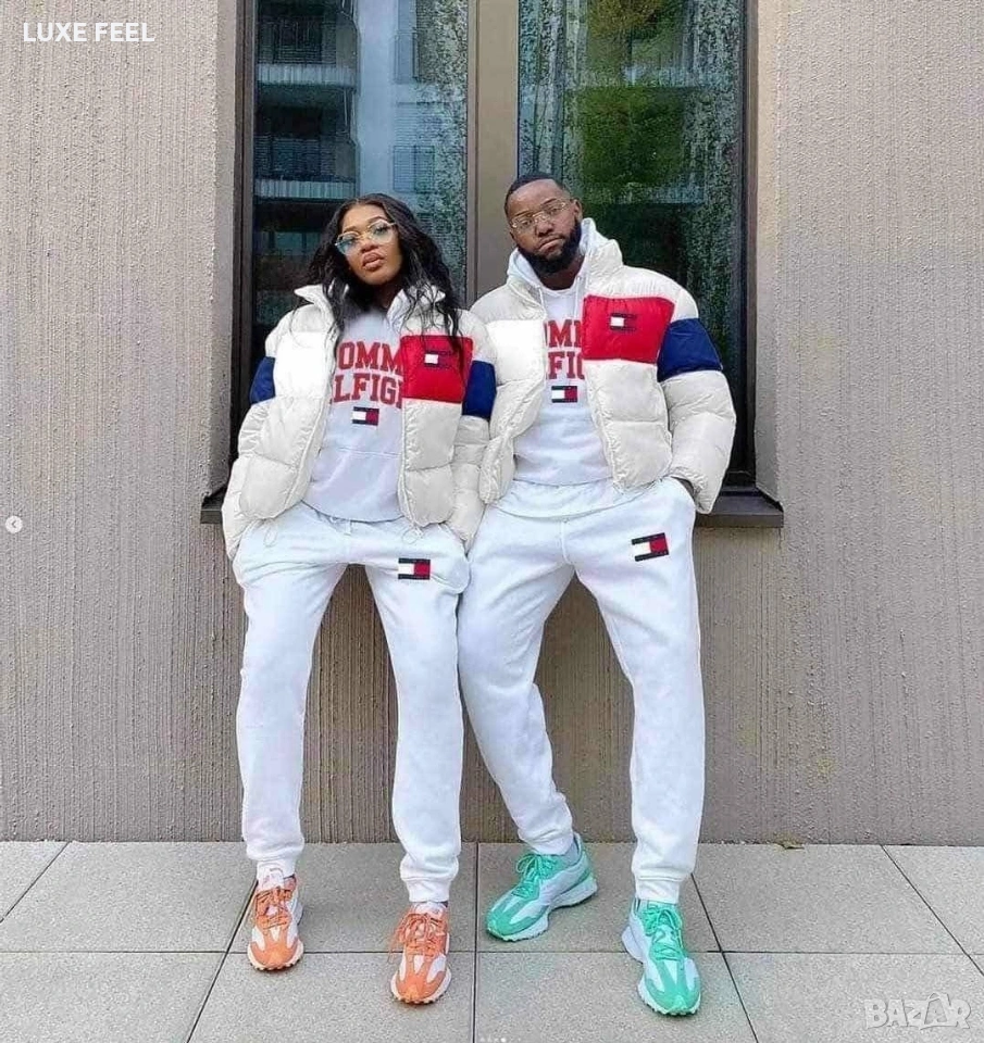 Tommy Hilfiger ⚜️Яке + Ватиран Комплект с Качулка , снимка 1