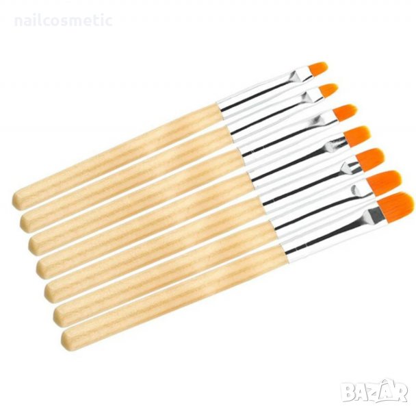 ЧЕТКИ ЗA РАБОТА С ПОЛИГЕЛ , ДЕКОРАЦИИ , ИЗГРАЖДАЩ ГЕЛ, снимка 1