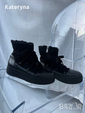 кожени ботуши, снимка 8 - Дамски ботуши - 54058858