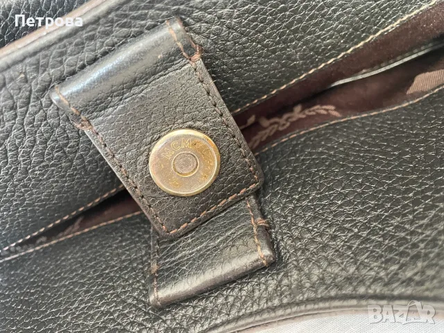 Кожена чанта MCM Оригинал, снимка 12 - Чанти - 56140666