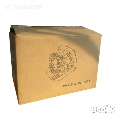 Универсален акумулаторен безчетков въздушен компресор с 2 батерии 36V 8Ah KraftRoyal, снимка 4 - Аксесоари и консумативи - 51954618