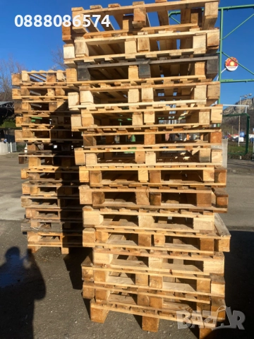 палети 100/120 см скари индустриални палети, снимка 5 - Друго търговско оборудване - 52734511