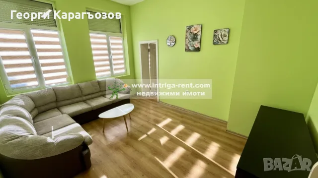 №4047 Двустаен обзаведен апартамент под наем в центъра на Хасково, близо до 21-век.
