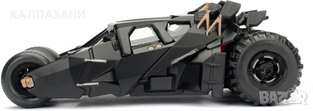 The Dark Knight Batman & BATMOBILE 253215005 -1/24, снимка 6 - Коли, камиони, мотори, писти - 39790986