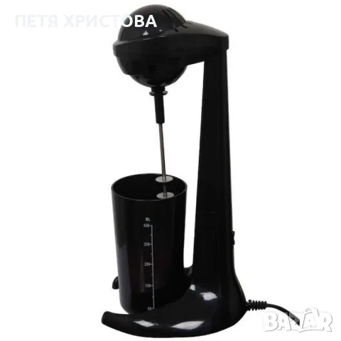 Миксер за фрапе, 100W, 450мл.мерителна чаша, Черен, бял, снимка 5 - Миксери - 56047764