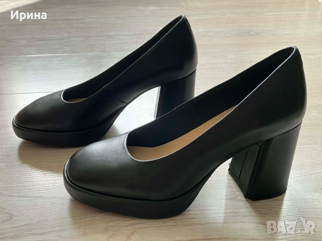 Clarks естествена кожа, неразличими от нови, снимка 7 - Дамски обувки на ток - 54187863