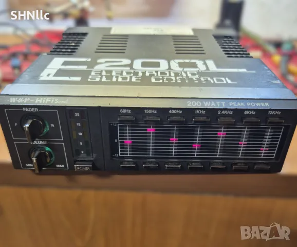 WSP E-200L еквалайзер 200W усилвател за кола, снимка 4 - Аксесоари и консумативи - 49890111