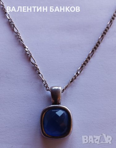 Сребърни колиета, снимка 2 - Колиета, медальони, синджири - 44177349