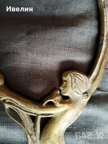 дамско огледало арт деко, снимка 2 - Антикварни и старинни предмети - 29221566