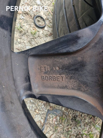 Джанти с гуми Borbet 18 5x112, снимка 2 - Гуми и джанти - 53944891