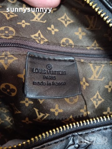 Louis Vuitton черна чанта 2, снимка 5 - Чанти - 34900206