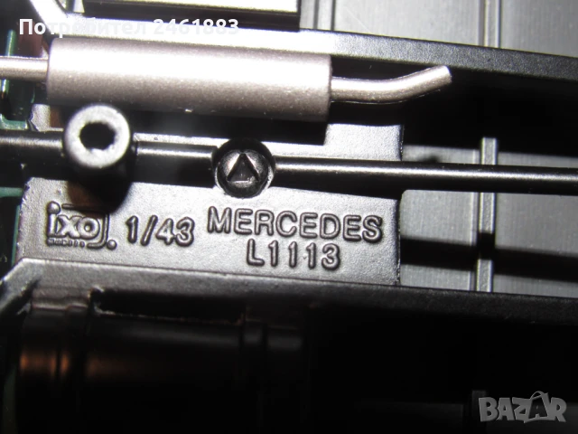 1/43 Deagostini/IXO MERCEDES BENZ L1113, метална количка/макет/модел за колекционери. Нов, снимка 4 - Колекции - 51171568