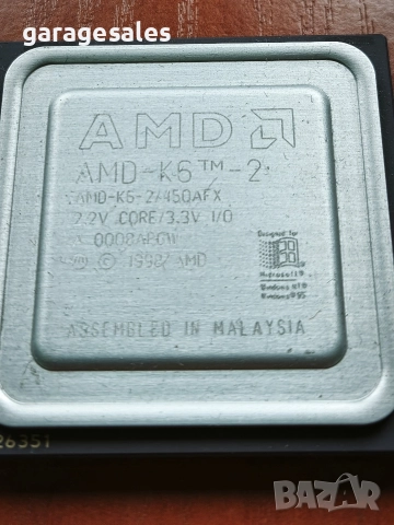 Легендарния процесор AMD K6-2 