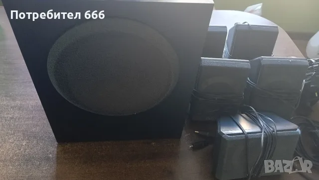 Озвучителна система 5.1 Creative Inspire P5800, снимка 2 - Тонколони - 56399407