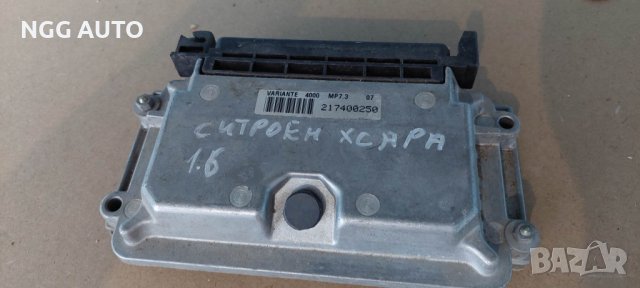 Компютър двигател за Citroen Xsara Break 1.6 i, 88 к.с., Bosch 0 261 206 214, снимка 1 - Части - 40272542