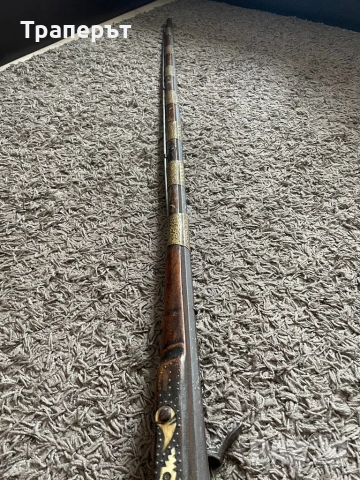 Стара кремъчна пушка от 19 век, снимка 11 - Антикварни и старинни предмети - 53933931