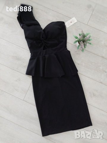 Нова рокля черна, снимка 1 - Рокли - 40257975