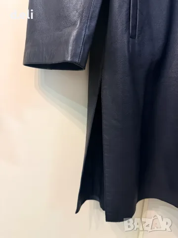 Max Mara Original Size L 100% lambleather Жестоко манто , снимка 3 - Палта, манта - 56126188