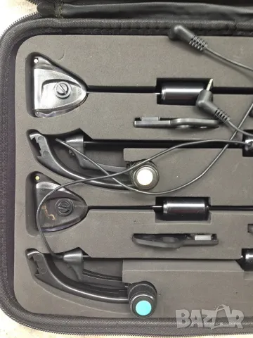 Комплект светещи обтегачи FL черни, снимка 3 - Такъми - 49219901