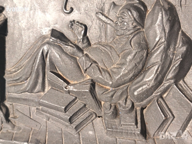 Чугунено пано- картина , снимка 8 - Антикварни и старинни предмети - 51862995