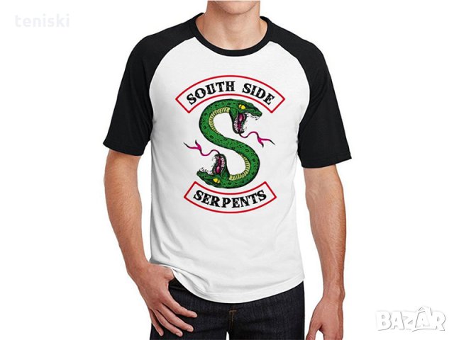 Тениска RIVERDALE SOUTHSIDE SERPENTS Дамски Мъжки и Детски, снимка 2 - Тениски - 29564613