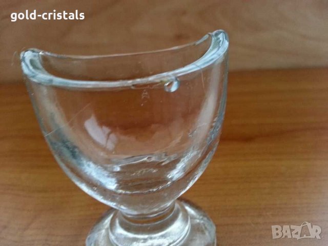 Антикварна медицинска чашка за очи, снимка 2 - Антикварни и старинни предмети - 31273594