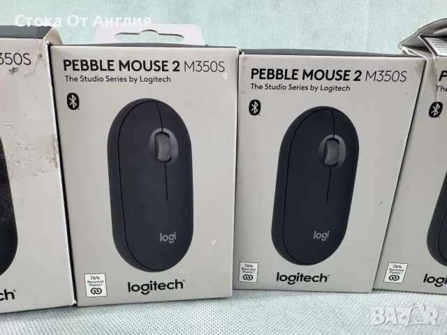 Мишка - Logitech Pebble Mouse 2 M350S / Bluetooth, снимка 4 - Клавиатури и мишки - 53822545