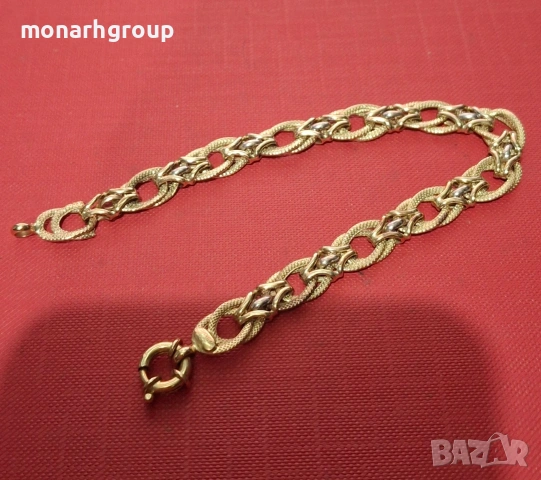 Златна гривна, снимка 3 - Гривни - 53059384